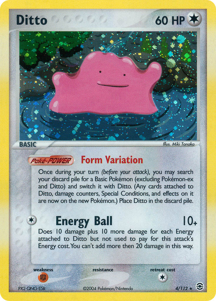 Check the actual price of your Koga's Ditto 10/132 Pokemon card