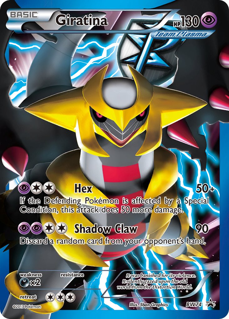 Giratina V Pokemon Card Promo Card