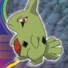 Larvitar - 246 - Topps - Johto League Champions - front