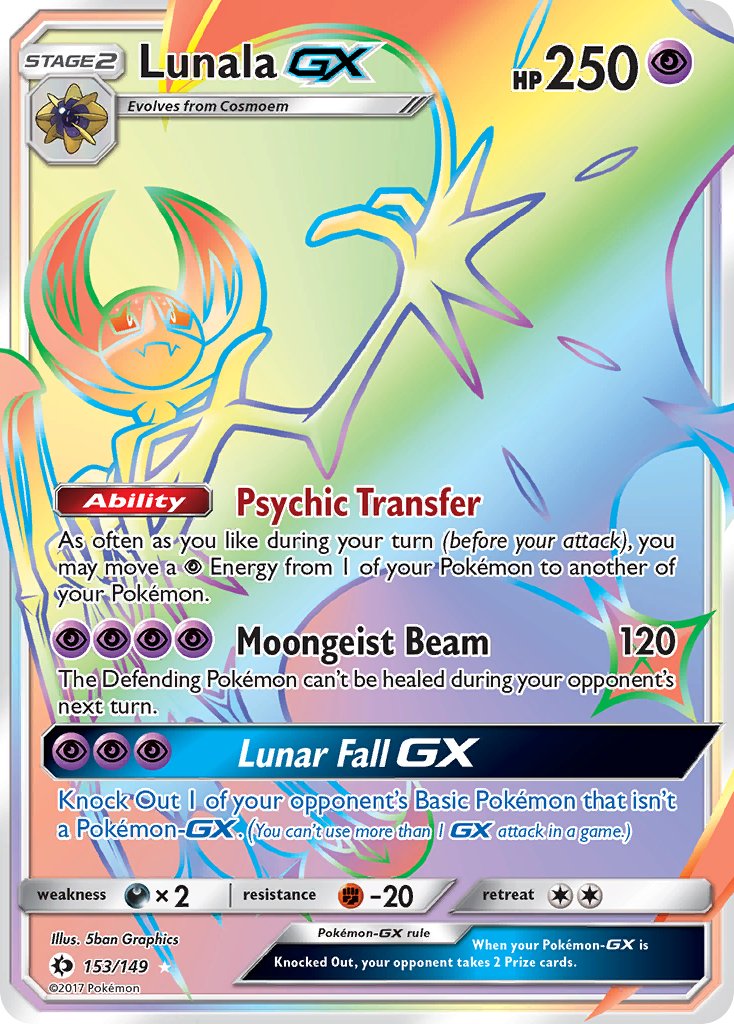 Check the actual price of your Solgaleo & Lunala-GX 216/236