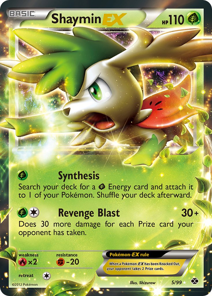 Check the actual value of your Shaymin Pokemon cards on