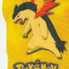 Typhlosion - 6 of 15 - Topps - Johto series - front