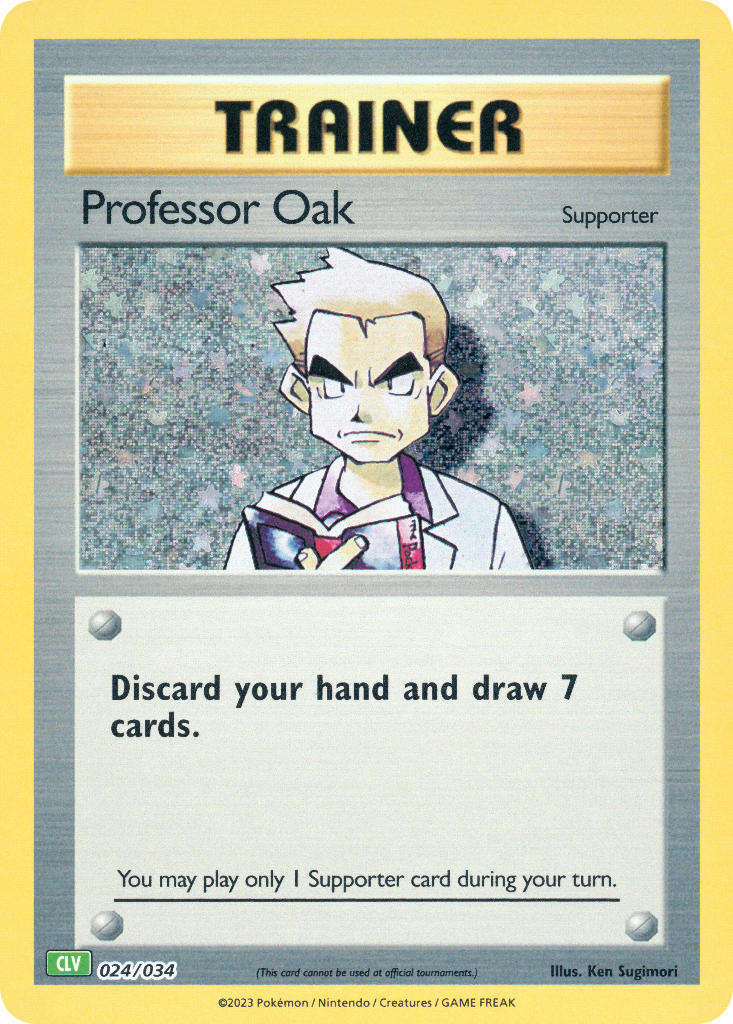 Professor Oak-CLV-24