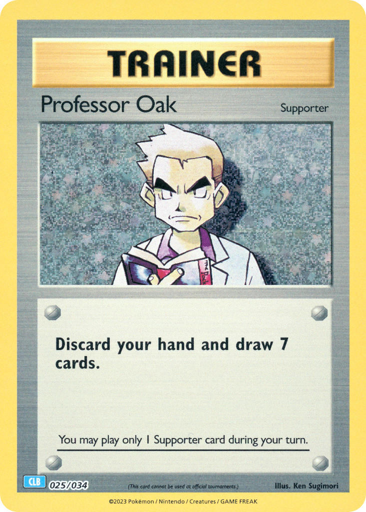 Professor Oak-CLB-25